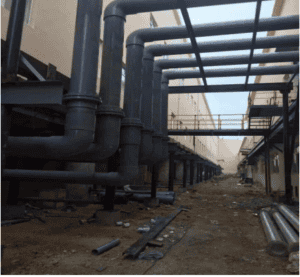 cpvc valve pipeline installation